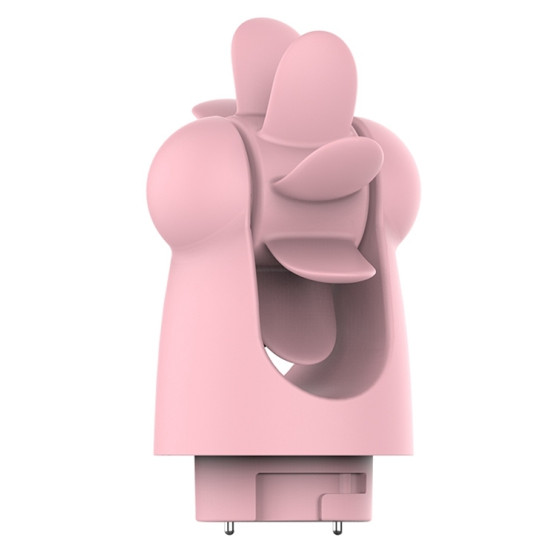 Stimulateur de clitoris rotatif Magic Roll 13cm Rose