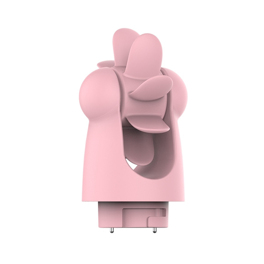 Stimulateur de clitoris rotatif Magic Roll 13cm Rose