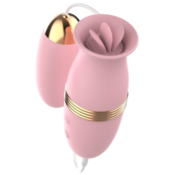 Stimulateur de clitoris Lilo Tongue Rose