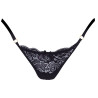 Stimulateur de clitoris télécommandé Panty Angel Noir