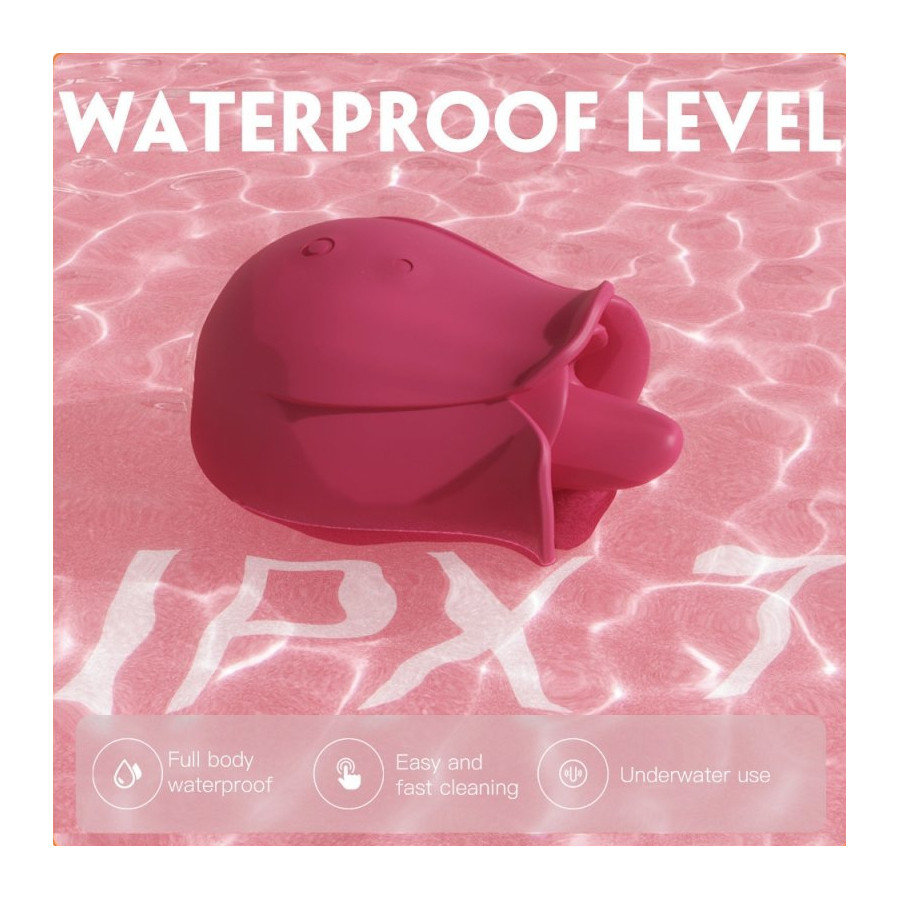 Accessoire Anulingus Rose Pro 4 - 9 Vibrations