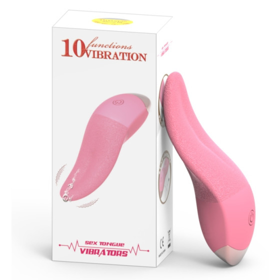 Langue vibrante Silicone Eugton 10 Vibrations