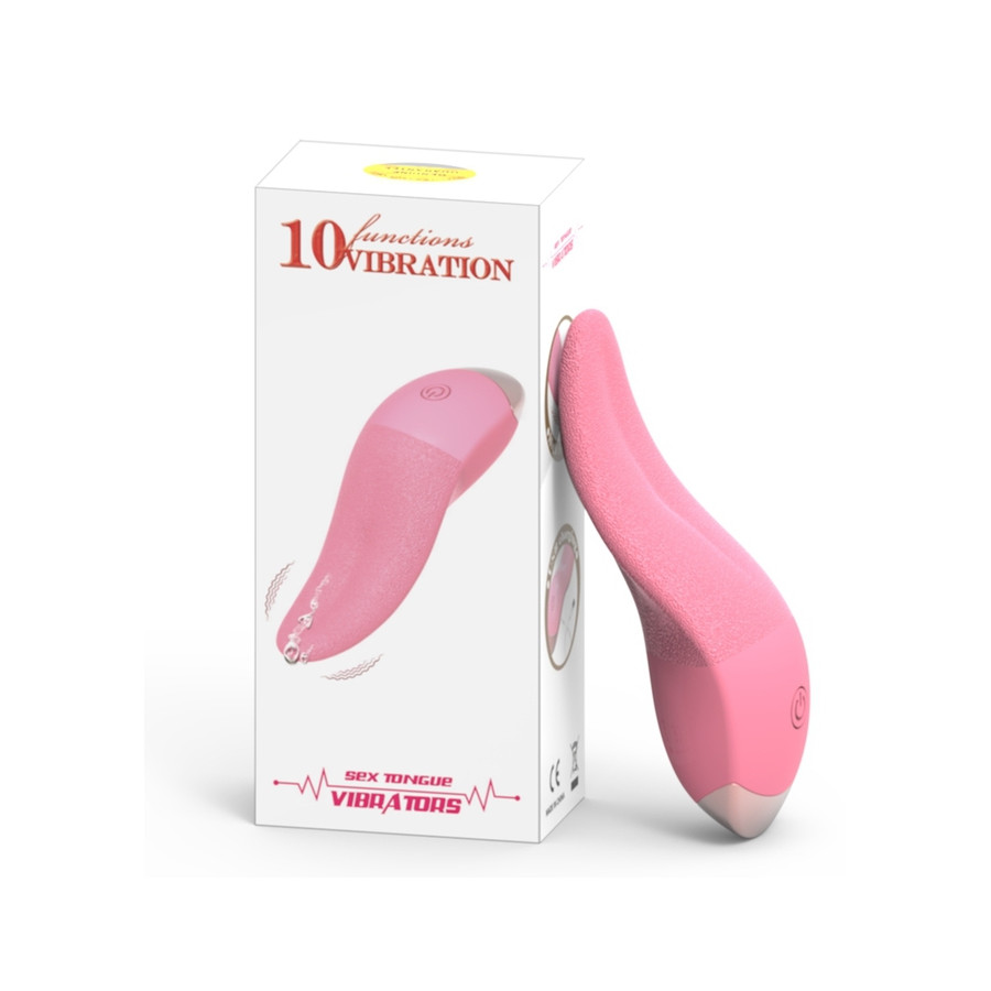 Langue vibrante Silicone Eugton 10 Vibrations