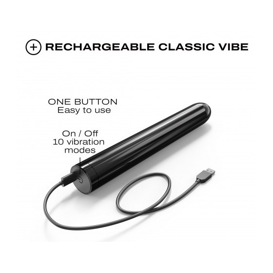 Vibro Black Muse 2.0 Dorcel 15 x 2.5cm