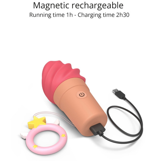 Stimulateur de clitoris Cand'Ice Raspberry Jolly