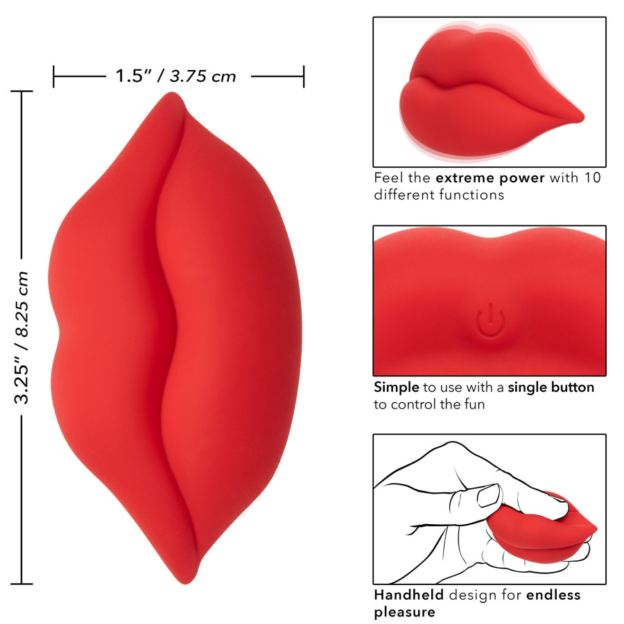 Mini Vibro Lèvres vibrantes Muah 10 Vibrations