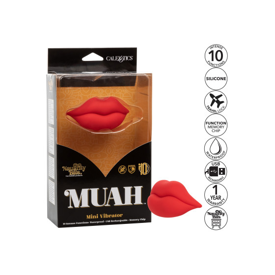 Mini Vibro Lèvres vibrantes Muah 10 Vibrations