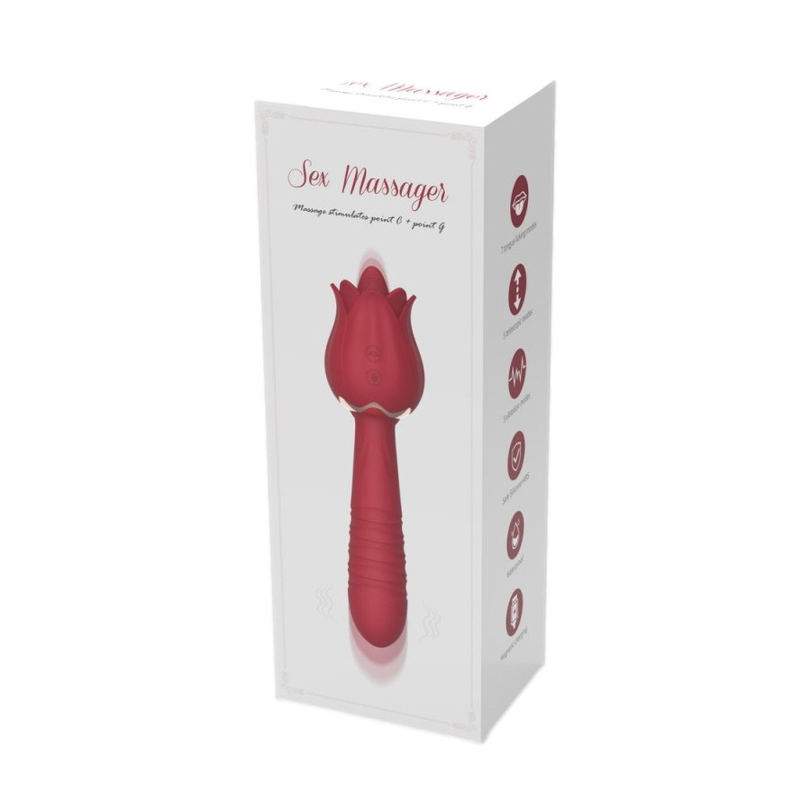 Stimulateur de clitoris et Point G Rose Licky