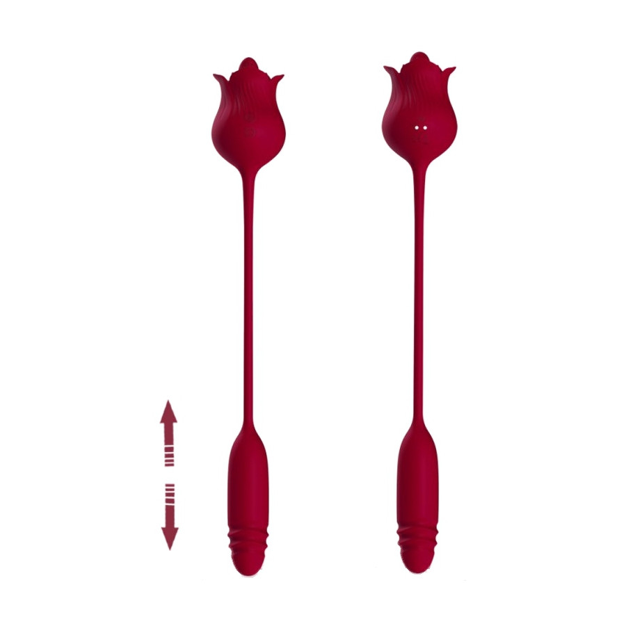 Stimulateur et Vibro Dwich Rose