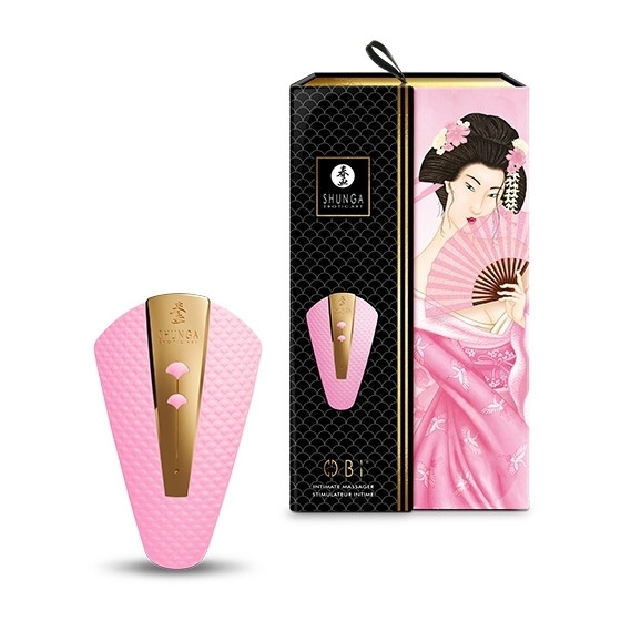 Stimulateur intime Shunga Obi Rose