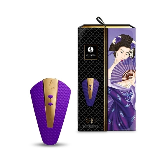 Stimulateur intime Shunga Obi Violet