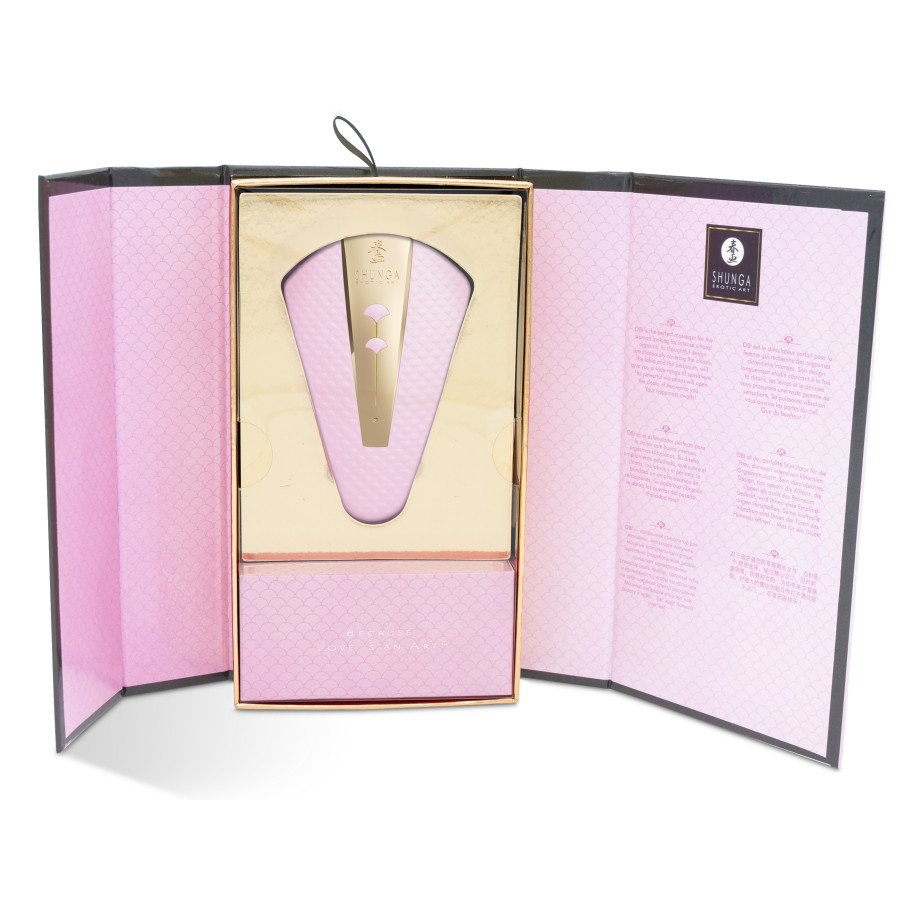 Stimulateur intime Shunga Obi Rose