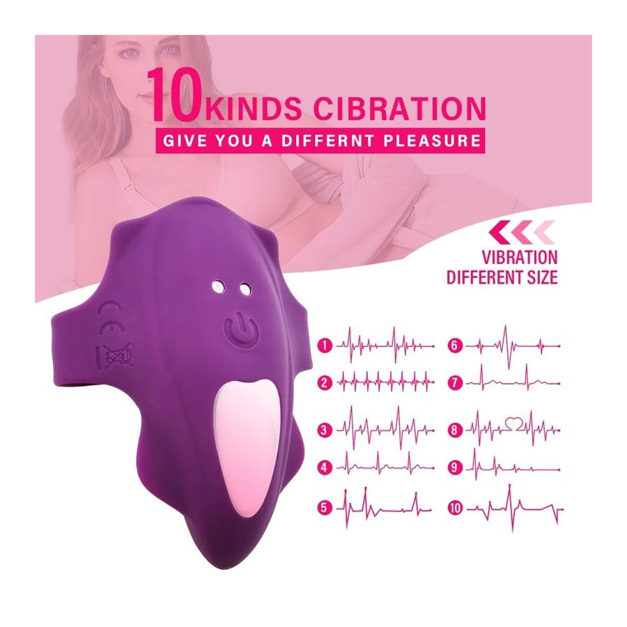 Stimulateur de clitoris Panty Violet