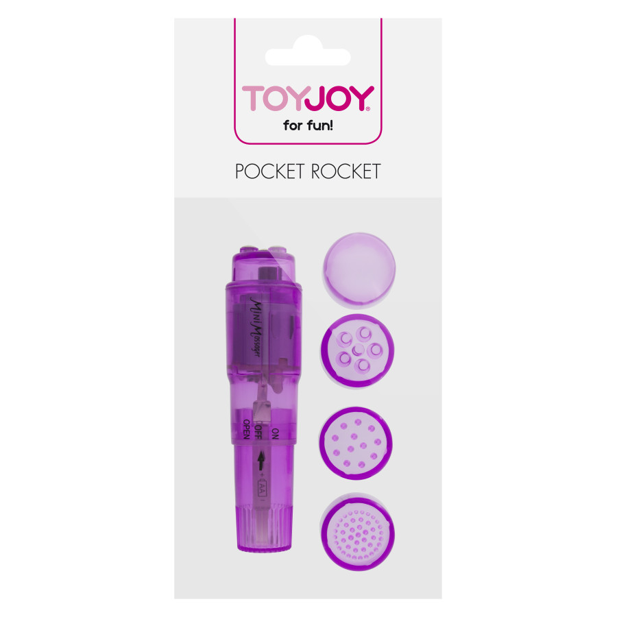Mini Stimulateur de clitoris Pocket Rocket Violet