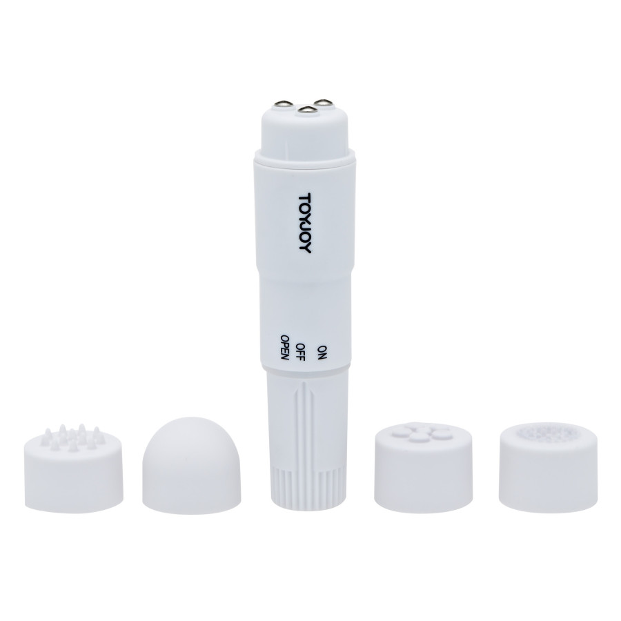 Mini Stimulateur de clitoris Pocket Rocket Blanc Mini Stimulateur de clitoris Pocket Rocket Blanc