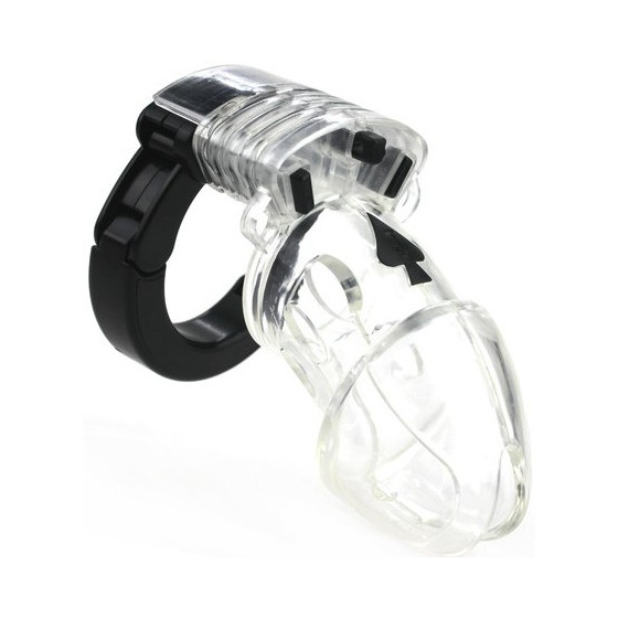 Cage de chasteté ajustable 10 x 3.5cm Transparente