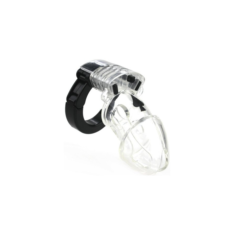 Cage de chasteté ajustable 10 x 3.5cm Transparente