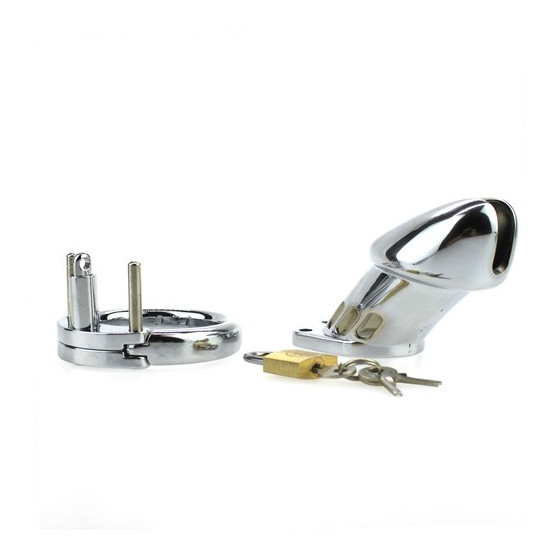 Cage de chasteté Steel Padlock