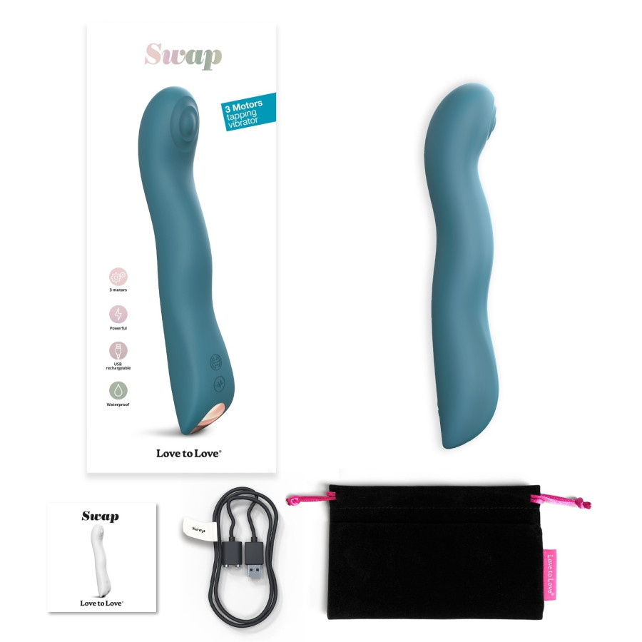 Vibro Swap Love To Love 21cm Vert 