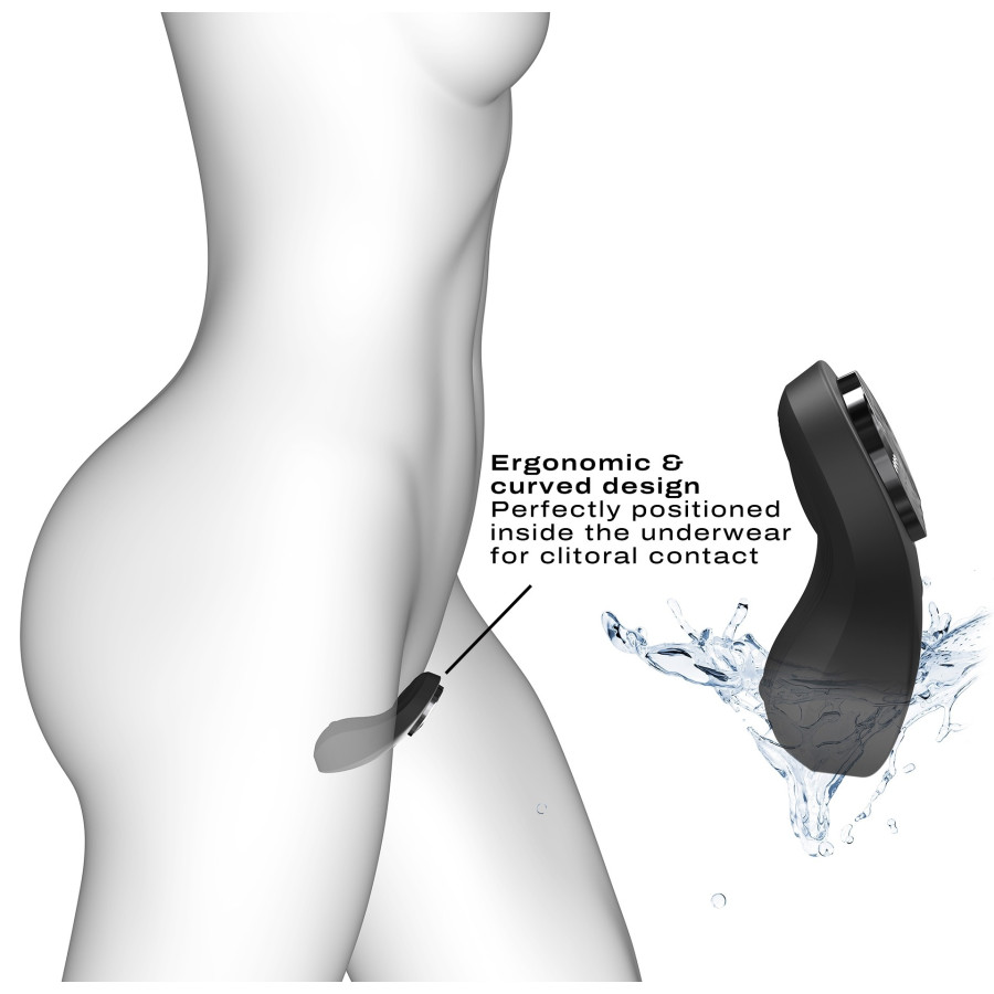 Stimulateur Discreet Vibe + Dorcel 9 Vibrations