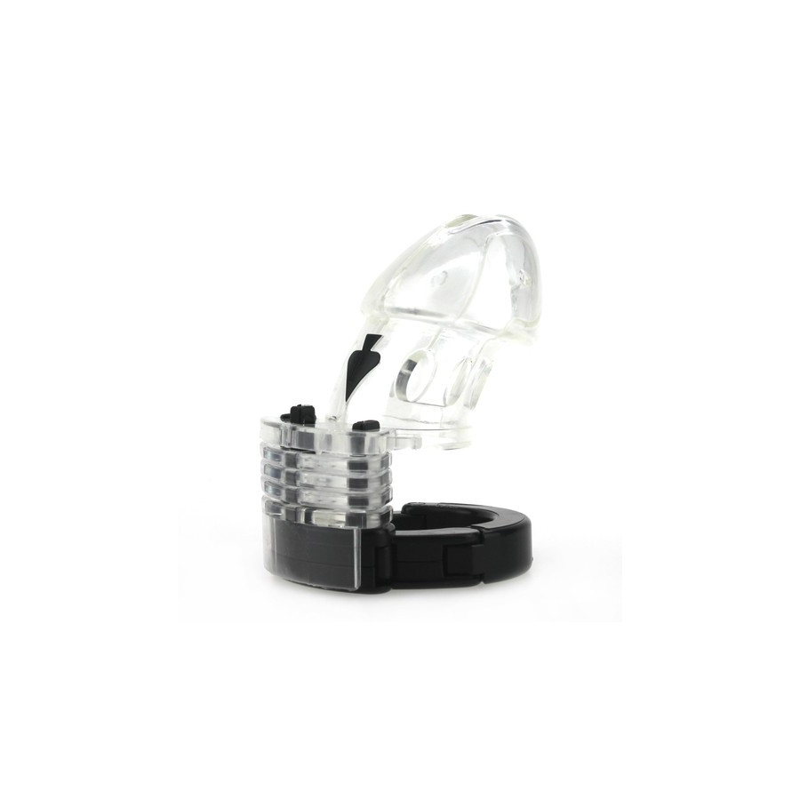 Cage de chasteté ajustable 10 x 3.5cm Transparente