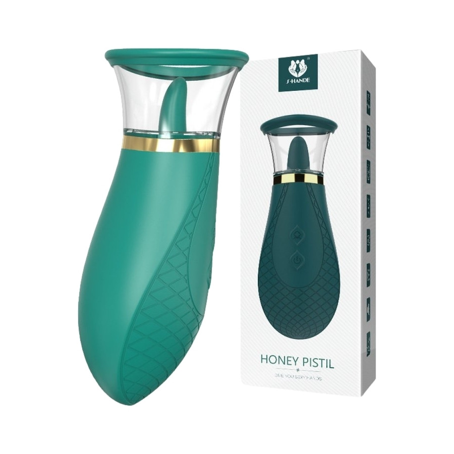 Stimulateur Aspiration Honey Pistil Vert