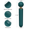 Stimulateur de Clitoris et Point G Budding Vert