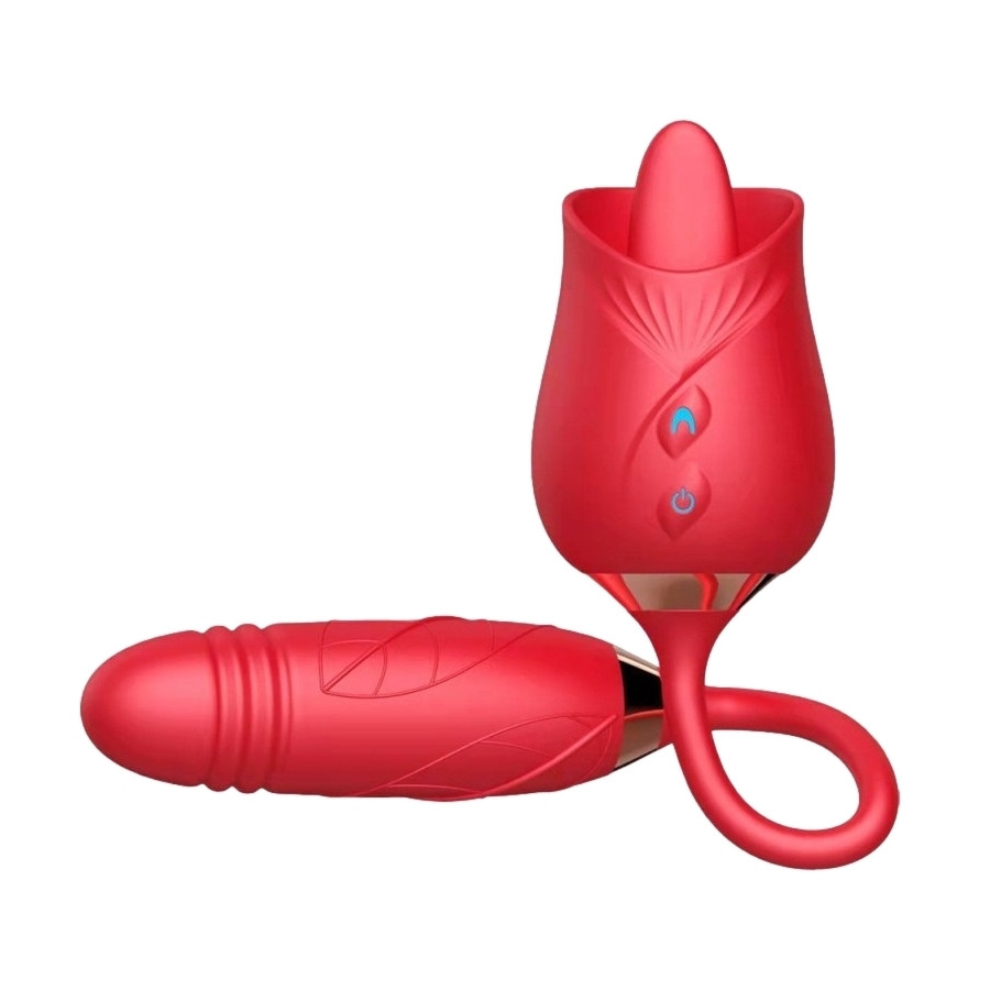 Stimulateur Double Lick Thrust 10 x 3cm Stimulateur Double Lick Thrust 10 x 3cm