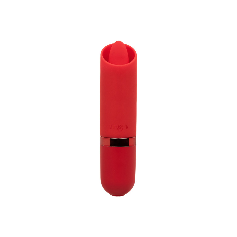 Stimulateur de clitoris avec langue Kyst Flicker Rouge
