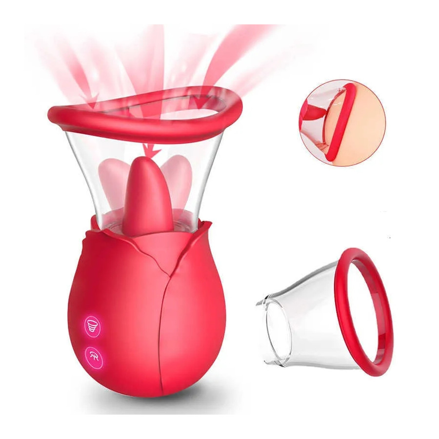 Langue et Succion Tongus Rose