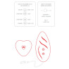 Stimulateur de clitoris avec culotte dentelle Divine Panty Rouge