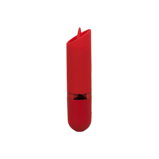 Stimulateur de clitoris avec langue Kyst Flicker Rouge