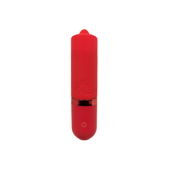 Stimulateur de clitoris avec langue Kyst Flicker Rouge