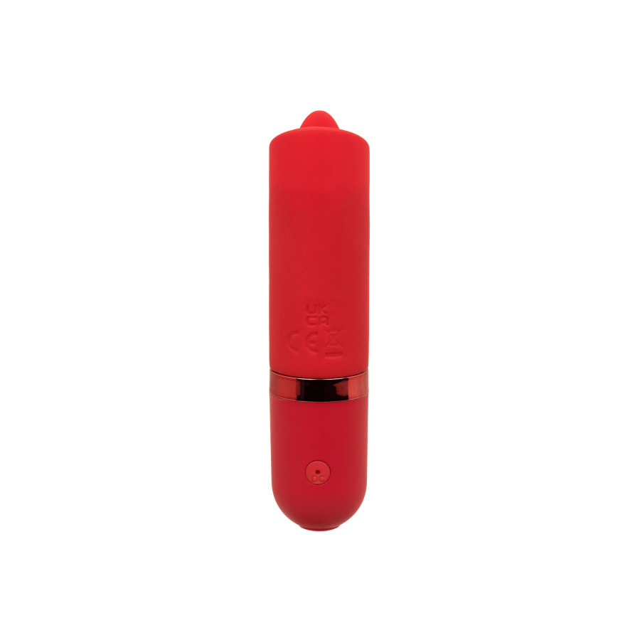 Stimulateur de clitoris avec langue Kyst Flicker Rouge