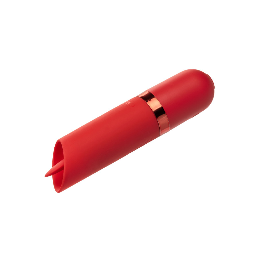 Stimulateur de clitoris avec langue Kyst Flicker Rouge