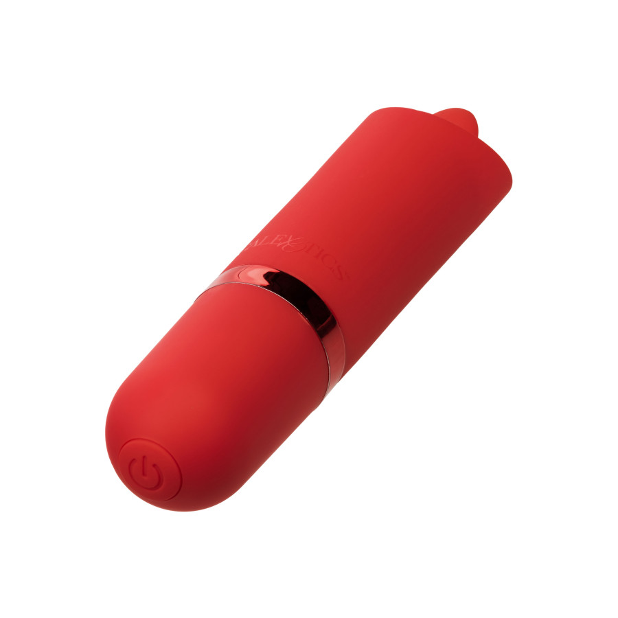 Stimulateur de clitoris avec langue Kyst Flicker Rouge