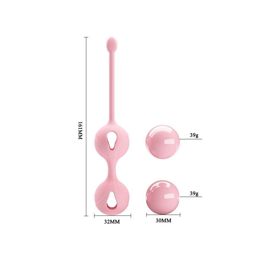 Boules de Geisha Roses - 3.2 cm
