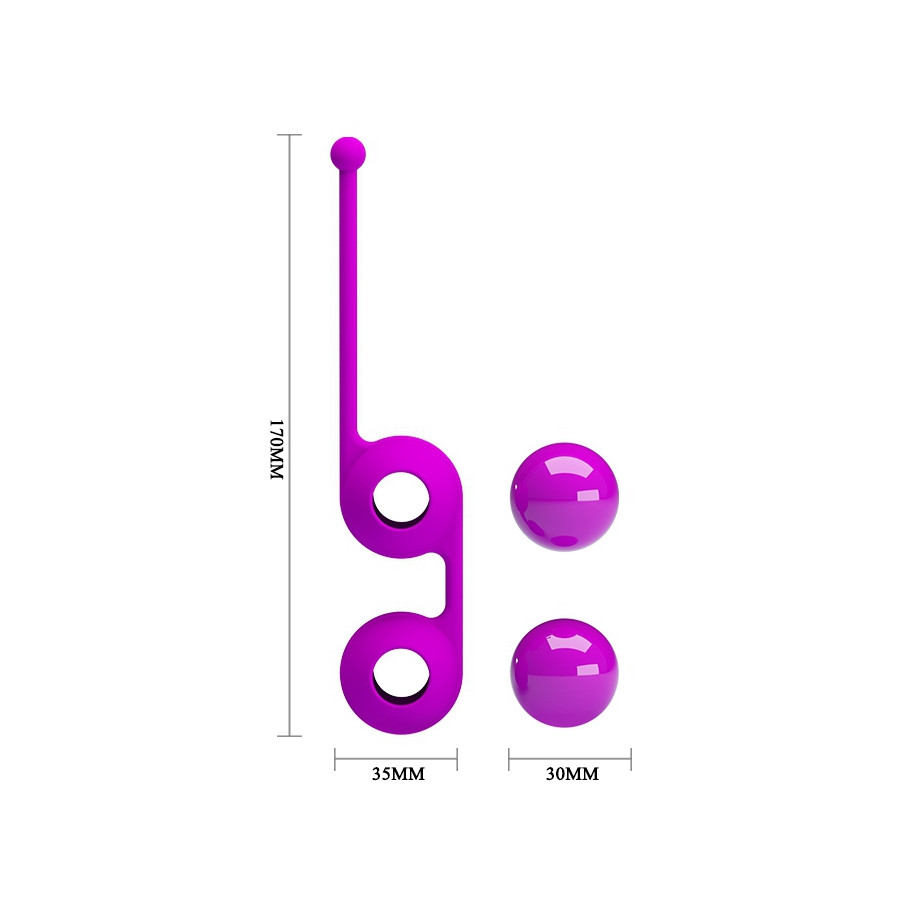 Boules Kegel Tighten Up III Violet