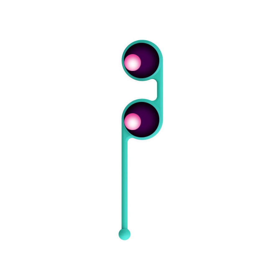 Boules Kegel Tighten Up III Turquoise