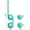 Boules Kegel Tighten Up III Turquoise