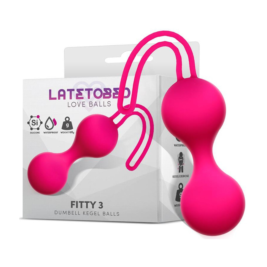 Boules de Kegel Fitty 3 Roses 3cm - Poids 62gr