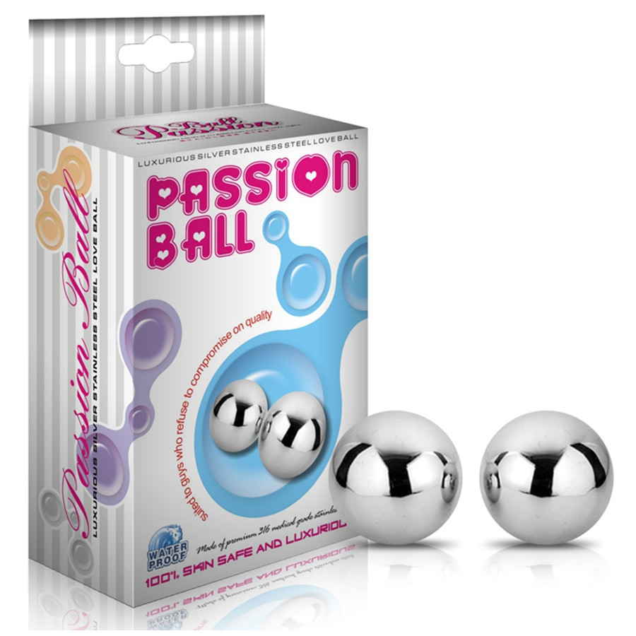 Boules de Geisha en métal 20mm - 20g x2