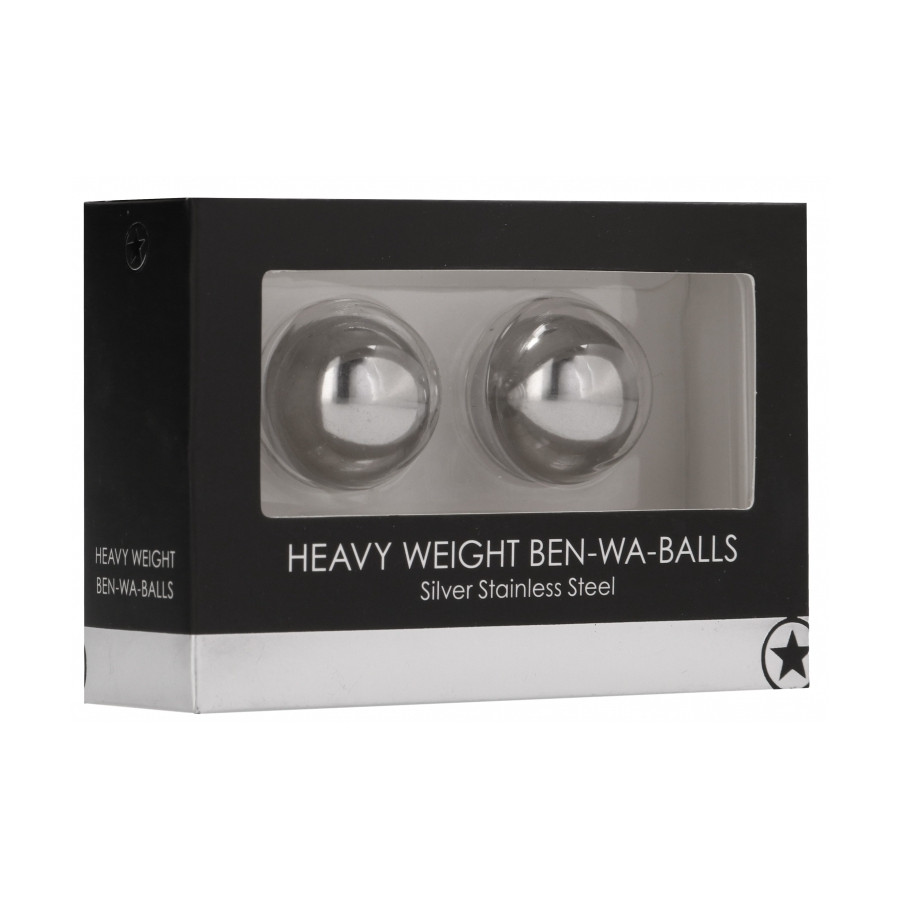Boules de Geisha Ben-Wa-Balls Heavy 25mm Métal