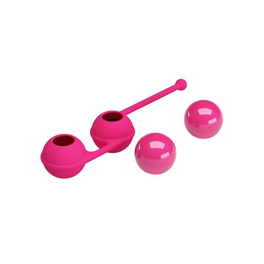 Boules de Geisha Tighten Up III Pretty Love 8.5 x 3.4cm Rose