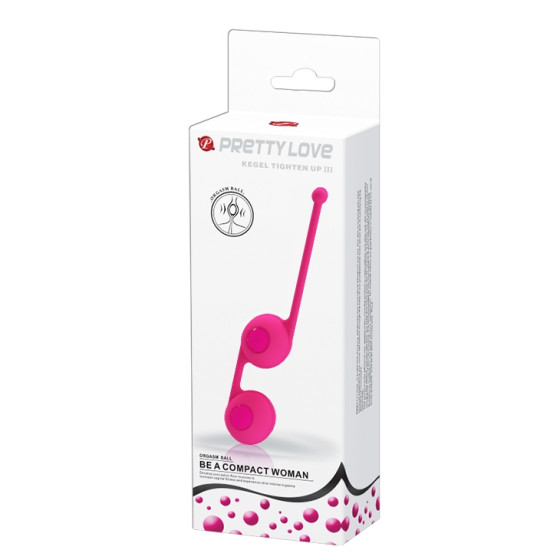 Boules de Geisha Tighten Up III Pretty Love 8.5 x 3.4cm Rose