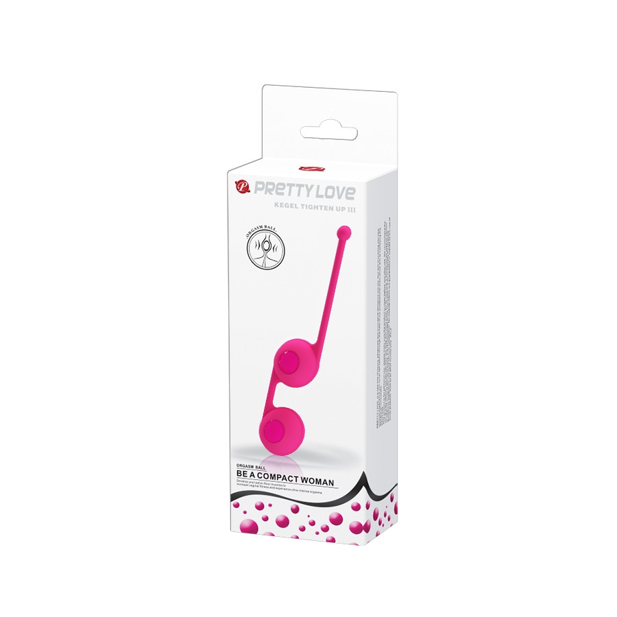 Boules de Geisha Tighten Up III Pretty Love 8.5 x 3.4cm Rose