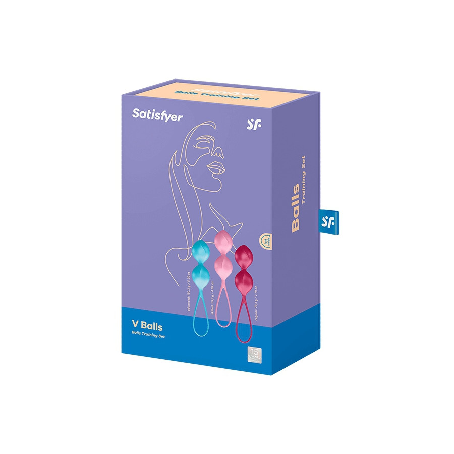 Boules de Geisha V-Balls Satisfyer 8 x 3.4cm