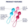 Boules de Geisha V-Balls Satisfyer 8 x 3.4cm