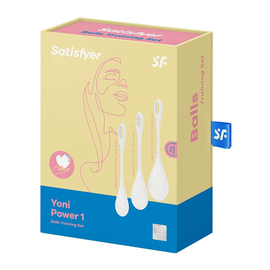 Boules Yoni Power 1 Blanches