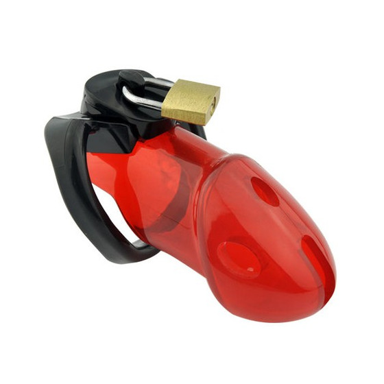 Cage de chasteté Rickers 9 x 3cm Rouge